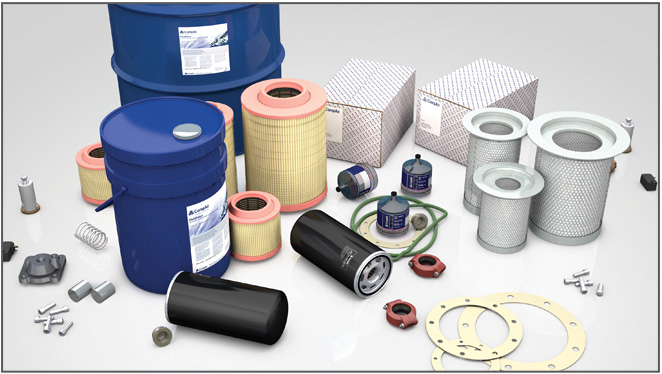 compair genuine parts graphic