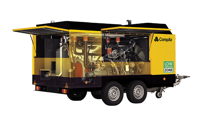 Turboscrew large portable air compressor open schematic